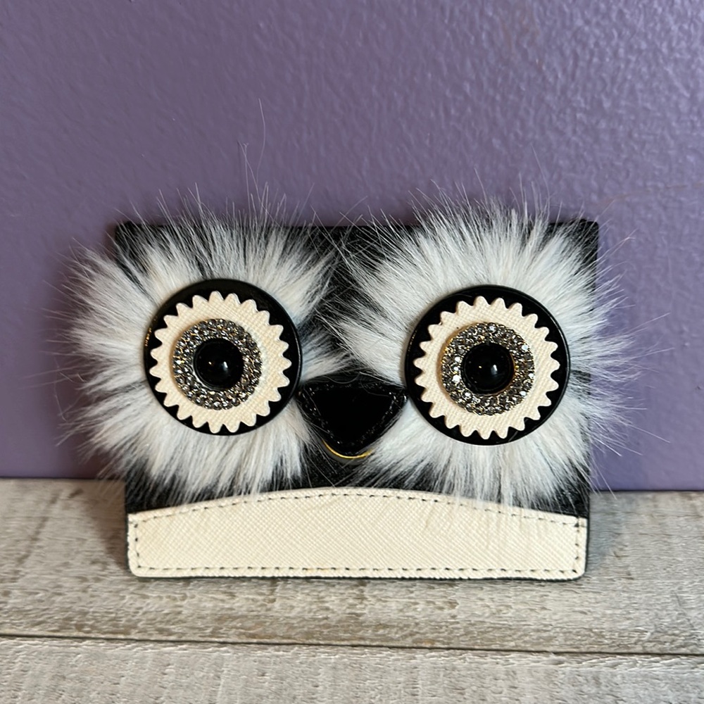 Kate spade owl card holder